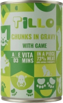 TILLO Chunks in gravy Game - wet cat food - 415g
