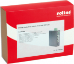 ROLINE Industrie - Switch - unmanaged - 7 x 10/100