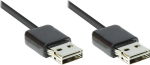 Alcasa Good Connections USB2.0 Kabel EASY A-A schw. 3m