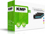 KMP Toner HP CF211A-213A Multip. 1800 S. H-T171CMY remanufactured
