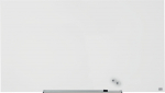 Klaastahvel NOBO Impression Pro Widescreen Brilliant White Glass 57" 1260x710mm valge, kaasas marker, 2 klaastahvlimagnetit