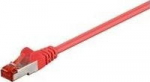 MicroConnect F/UTP CAT6 2m Red PVC, Outer Shield : Foil screening