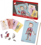 Janod Human body magnetic puzzle J05491