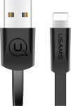 Kabel USB Usams USB-A - Lightning 1.2 m Czarny (SJ199IP01)