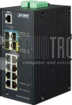 PLANET IGS-5225-8T2S2X - Switch - L3 - managed - 8 x 10/100/1000 + 2 x Gigabit SFP + 2 x 10 Gigabit SFP+ - an DIN-Rail mountable, wall-mountable - AC 24 V / DC 12 - 48 V (IGS-5225-8T2S2X)