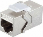 MicroConnect Keystone module CAT6a, STP, 2 RJ45 female (8P8C)