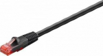 Wentronic Goobay Goobay U/UTP Outdoor-PatchCord Cat6. Black. 50m