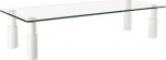 Techly Universal Storage table made of glass, 580 x 210 x 130 mm
