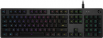 Log Logitech Gaming G512 - Tastatur - backlit - USB - Swiss - Tastenschalter: GX Brown Tactile - coal