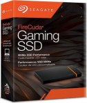 External Hard Drive Seagate SSD Firecuda Gaming SSD 500 GB Black and orange (STJP500400)