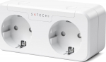 Satechi Dual Smart Outlet - Smart Plug - wirelessly