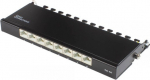 Alcasa Good Connections GC-N0118 - 10 Gigabit Ethernet - RJ45 - Cat6a - 22/26 - Schwarz - Stahl