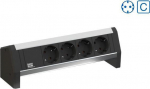 Bachmann DESK 1 - Steckdosenleiste - Wechselstrom 250 V - Eingabe, Eingang GST18i3 - output terminals: 3 (3 x Stecker CEE 7/3)