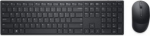 DEL DELL PRO KEYBOARD AND MOUSE - KM5221W - US INTERNATIONAL (QWERTY) - BLACK - (RTL BOX)