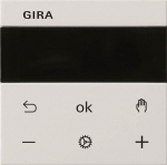 GIRA 539303 S3000 RTR Display System 55 Pure white