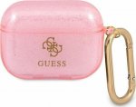 Guess Protective case GUAPUCG4GP Glitter Collection do AirPods Pro pink