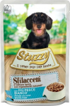 STUZZY Sfilaccetti with white fish meat - wet dog food - 100g