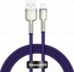 Kabel USB Baseus USB-A - Lightning 1 m Fioletowy (baseus_20210316155311)