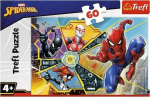 Trefl Puzzle 60el W Spiderman networks 17372 Trefl