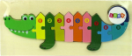 Lean Sport Set Of Wooden Puzzle Crocodile Numbers