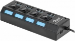 HUB USB Quer 4x USB-A 3.0 (KOM0940)