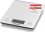 Cloer 6871 - Electronic kitchen scales - 10 kg - 5 g - Wei&szlig; - Glas - countertop