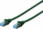 Digitus RJ-45/RJ-45, kat.5e, SF/UTP, zielony, 5m (DK-1531-050/G)