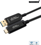 MicroConnect Premium Optic USB Cable 3.2, Gen 2 A-C 20M