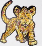 PuzzleOK Puzzle Wood eko 78 Simba A4