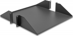 Delock Rack - Regal - both sides, 500mm Tiefe - Dunkelgrau - 2U - 48.3 cm (19")