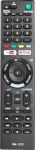 HQ LXP1370 TV remote control LCD/LED SONY RM-L1370 3D NETFLIX YOUTUBE Black