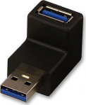 LINDY Adapter USB 3.0 Typ A 90&deg; oben M/F Male coupling