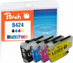 Peach Patrone Brother LC-424 MultiPack compatible