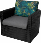 Hobbygarden R3 PODUSZKA NEL GRAPHITE + GREEN GRASS