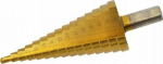 AWTools drill AWTOOLS STEP DRILL HSS-TIN / 4-22mm
