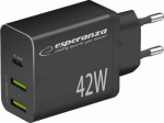 ESP Guitar Company Loader Esperanza EZC106K Esperanza Charger 42w usb-c pd 30w / 2x usb-a 12w