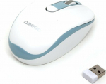 Omega Mouse OMEGA WIRELESS MOUSE MOUSE WIRELESS 1000/1200/1600 DPI WHITE-BLUE [45863]