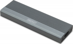 Digitus USB M.2 hard disk enclosure, SSD, external, NVMe + SATA, 10Gbps (NVMe) 6 Gbps (SATA), USB3.1 Gen2 | DA-71156
