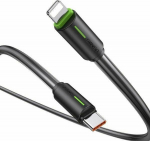 Kabel USB Usams USB-C - Lightning 1 m Czarny