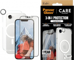 Protective kit CARE by PanzerGlass Flagship 3w1 Case+Szkło+Lens do iPhone 16e