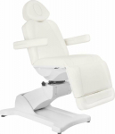 ELECTRIC COSMETIC CHAIR. AZZURRO 869A ROTARY 4 MOTOR. BIAŁY