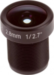 AXIS LENS M12 2.8 MM F1.2 10P, MPIX LENS 2.8MM 10P BULK PACK