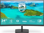 Philips E Line 241E1SCA/00 computer monitor 59.9 cm (23.6") 1920 x 1080 pixels Full HD LCD Black