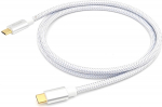 Equip Kabel USB-C3.2->C Gen2 4K PD100W St/St 2.00m wei&szlig;