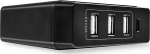 Lindy Netzteil - 72 Watt - 3 A - PD 3.0 - 4 Ausgabeanschlussstellen (3 x USB Typ A, USB-C)