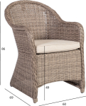 Chair TOSCANA beige