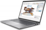 HP ZBook 8 G1i Intel Core Ultra 7 255H Mobile workstation 35.6 cm (14") WUXGA 16 GB DDR5-SDRAM 1 TB SSD NVIDIA RTX 500 Ada Wi-Fi 7 (802.11be) Windows 11 Pro AI Workstation, AI PC Silver