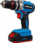 Powerlink by Extralink | Cordless drill driver | PWL-CD1002C 10mm 20V 2x1.5Ah