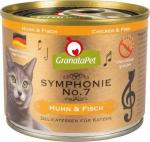 Lucky Lou GranataPet Symphonies No.7 chicken and fish wet cat food 200g