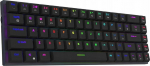 Aqirys Agena Black - Aqirys Mechanical Keyboard 65%/68 Keys Dual Mode: Wirelles&Bt+Wired Agena Black